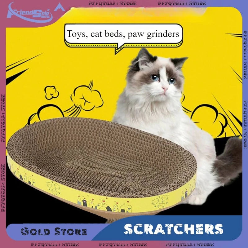Arranhadores para gatos, redondos, ovais, tigela, ninho para gatos internos, garra de moagem, brinquedos de garra de moagem, placa de arranhar
