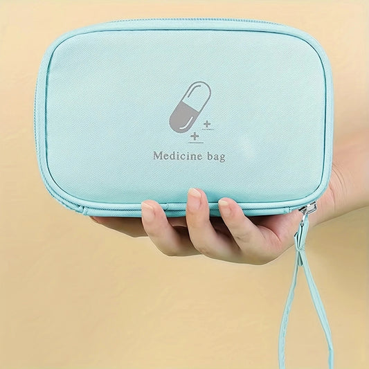 1 peça/3 peças/5 peças bolsa de remédios portátil kit de primeiros socorros kit de emergência médica organizador para viagem ao ar livre remédios domésticos pílulas