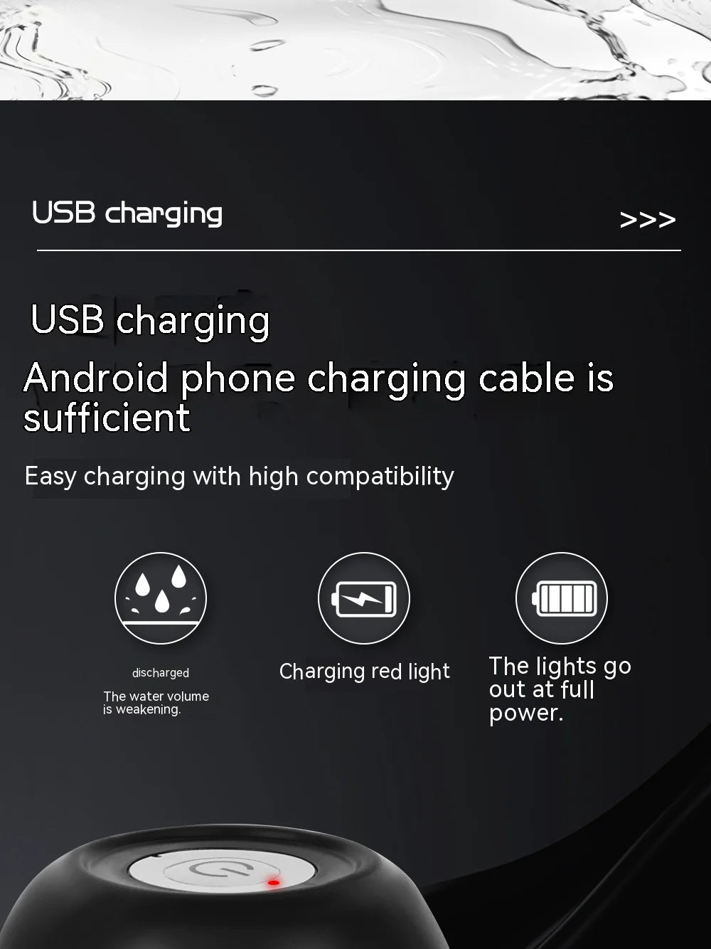 Dispensador de garrafa de água de 5 galões com carregamento USB Bomba de água potável automática Dispensador de água elétrico portátil Interruptor de garrafa de água
