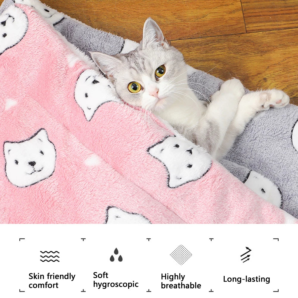 Cama para cães de estimação, quente para todas as estações, grossa, almofada para ninho de gato, sofá macio para cães de estimação, cama elástica para gatos, acessórios para cães de médio porte
