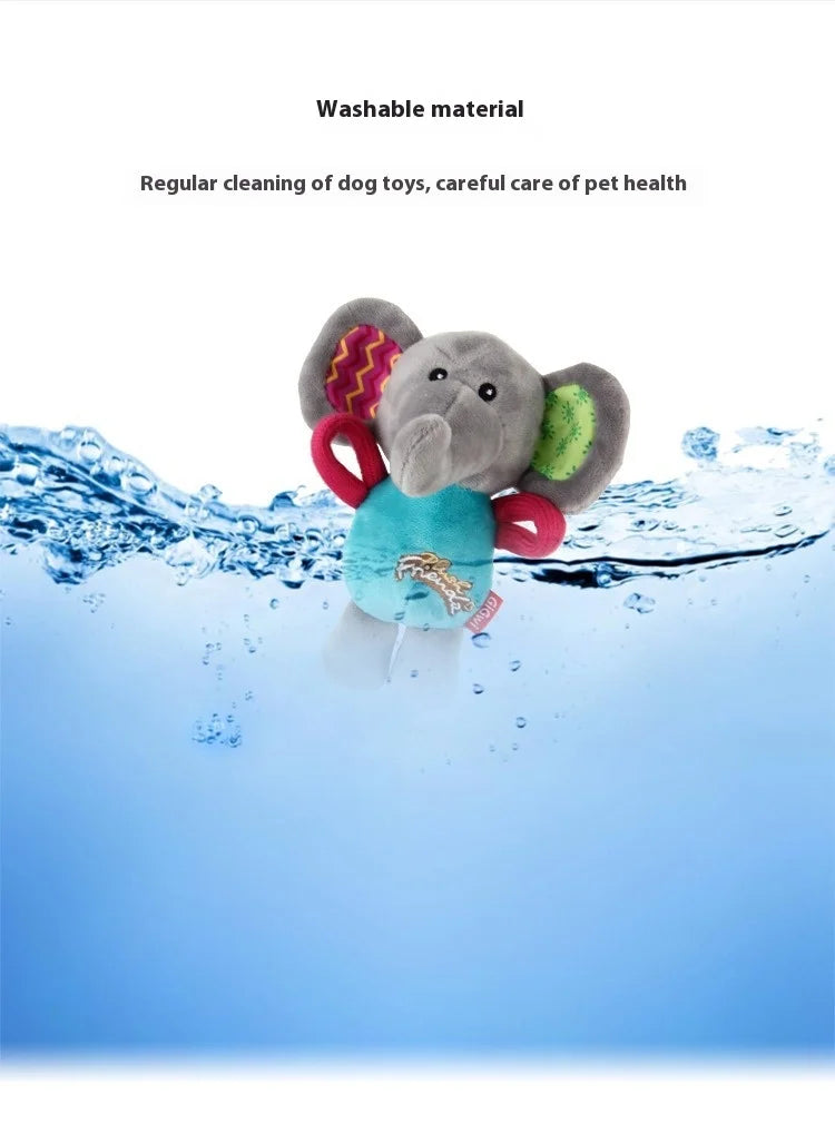 Brinquedo de pelúcia para cachorro GiGwi, série Honour, boneco com chamada de voz, alivia o tédio, cachorro de pequeno e médio porte, brinquedo com som para presente