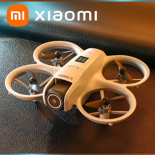 Mini drone Xiaomi D16 com câmera HD 8K ajustável de 180° e WiFi com fluxo de luz, drone de bolso para evitar obstáculos, quadricóptero RC