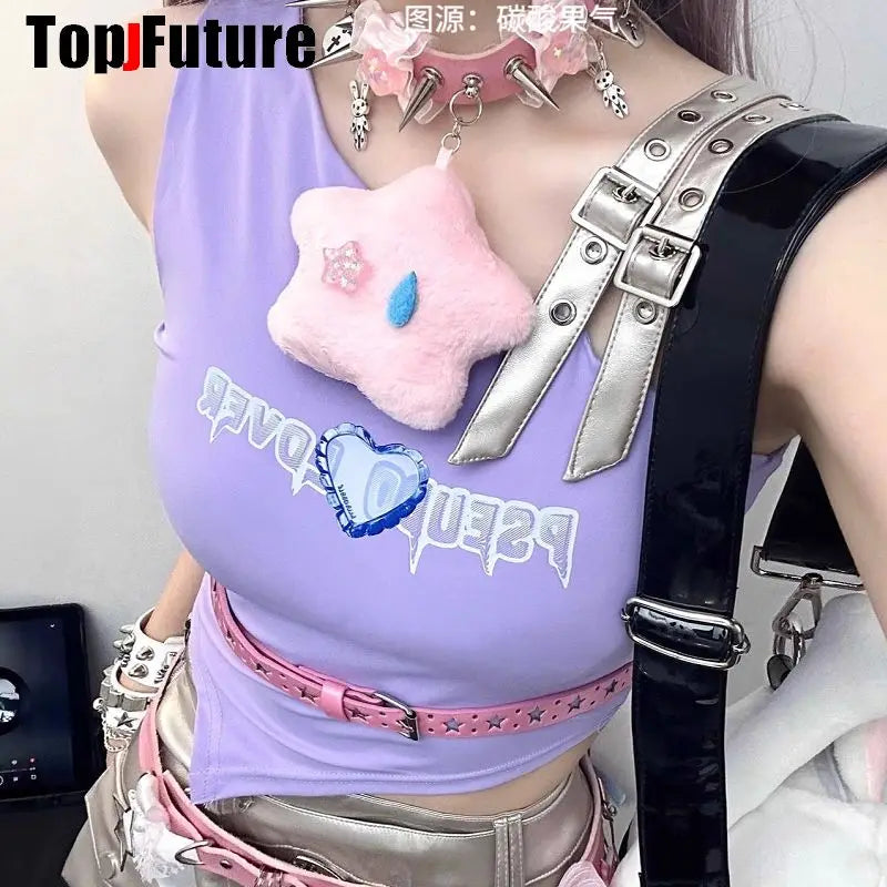 Mulheres Y2K Garota sangrenta punk Harajuku Gótico Lolita doente ferido colar curto Halloween cosplay adereços subcultura Gargantilhas Gargantilha