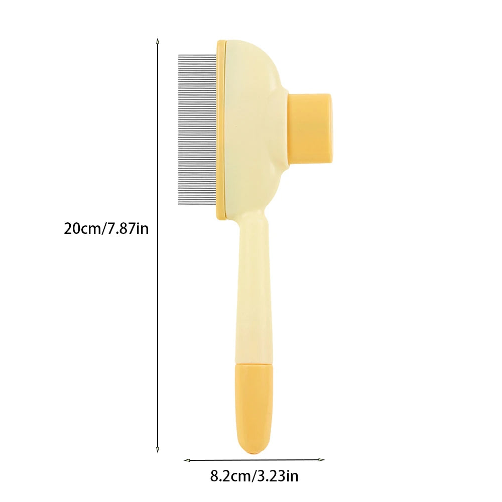 Escova de pelos para cães e gatos, pente para remoção de pelos de animais de estimação, ferramentas para escovar e escovar filhotes de gatos, acessórios para cães, produtos para animais de estimação