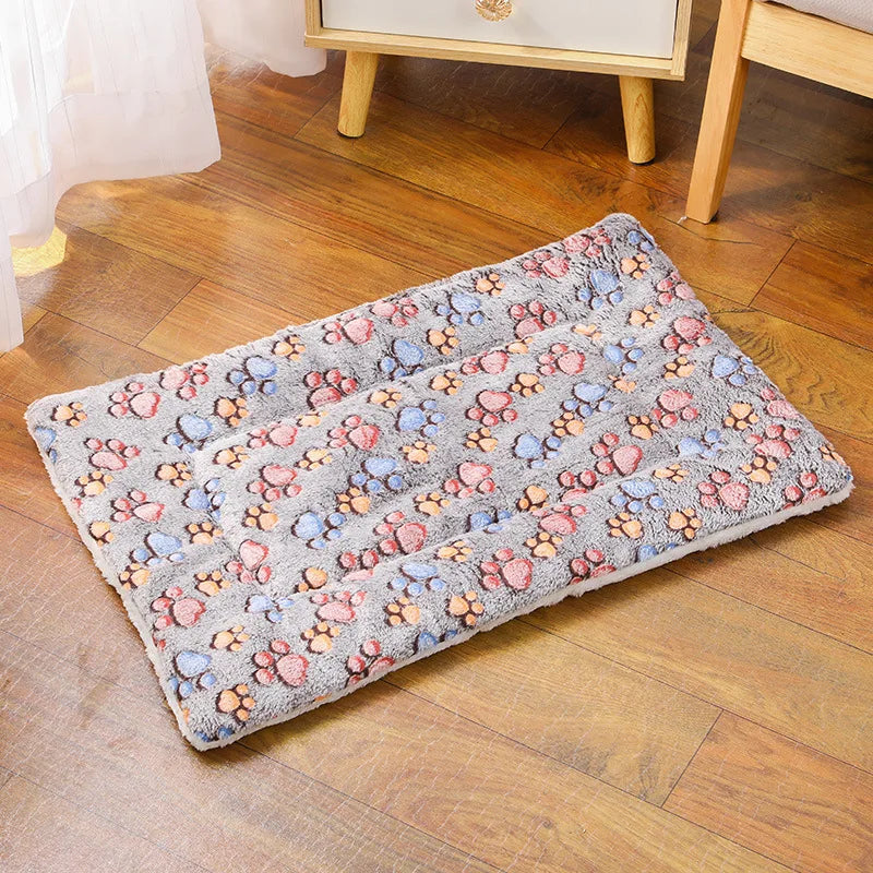 Cama para cães de estimação, quente para todas as estações, grossa, almofada para ninho de gato, sofá macio para cães de estimação, cama elástica para gatos, acessórios para cães de médio porte