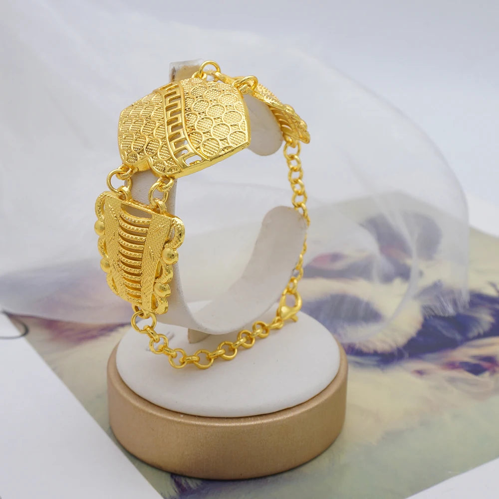 Conjuntos de joias finas 2023 para mulheres, presentes de casamento, colar, pulseira, brincos, anel, joias com contas africanas