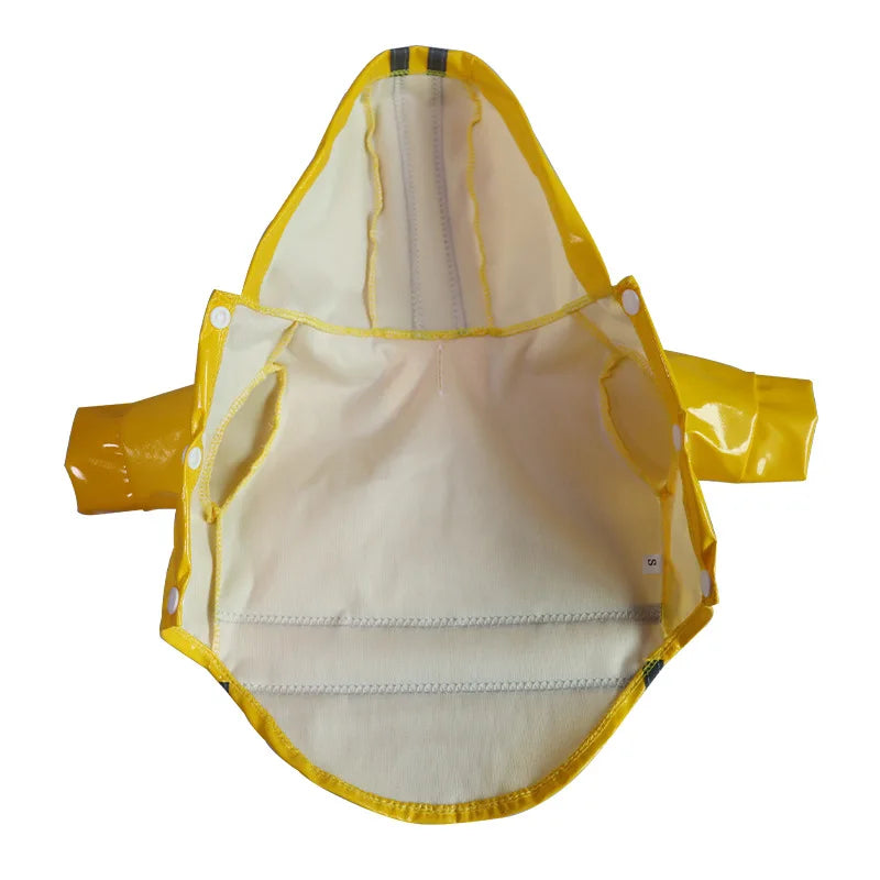 Capa de chuva para cachorro, capa impermeável e refletiva para animais de estimação, capa de chuva para filhotes, gatos, chihuahua, bulldog, animais de estimação, capa, poncho, fantasia