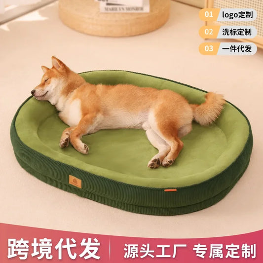 Winter Dog Kennel, Universal for All Seasons, Removable and Washable for Sleeping, Pet Mat, Sofa for Keeping Warm in Winter