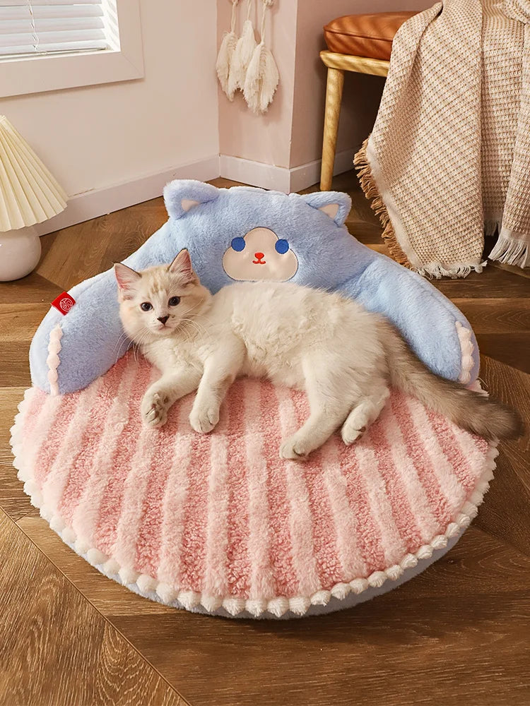 HOOPET Cat Bed Pet Pad Cushion for Small Medium Dogs Sleeping Beds Cats Durable Mat Removable Mat Pet Supplies