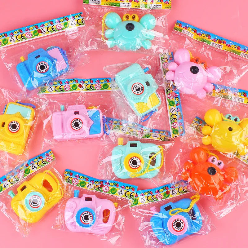 5 peças Mini Câmera de Brinquedo com Padrão Animal de Desenho Animado para Crianças Festa de Aniversário Lembrancinha de Carnaval Presente Menino Menina Recompensa Escolar Recheio de Guloseimas