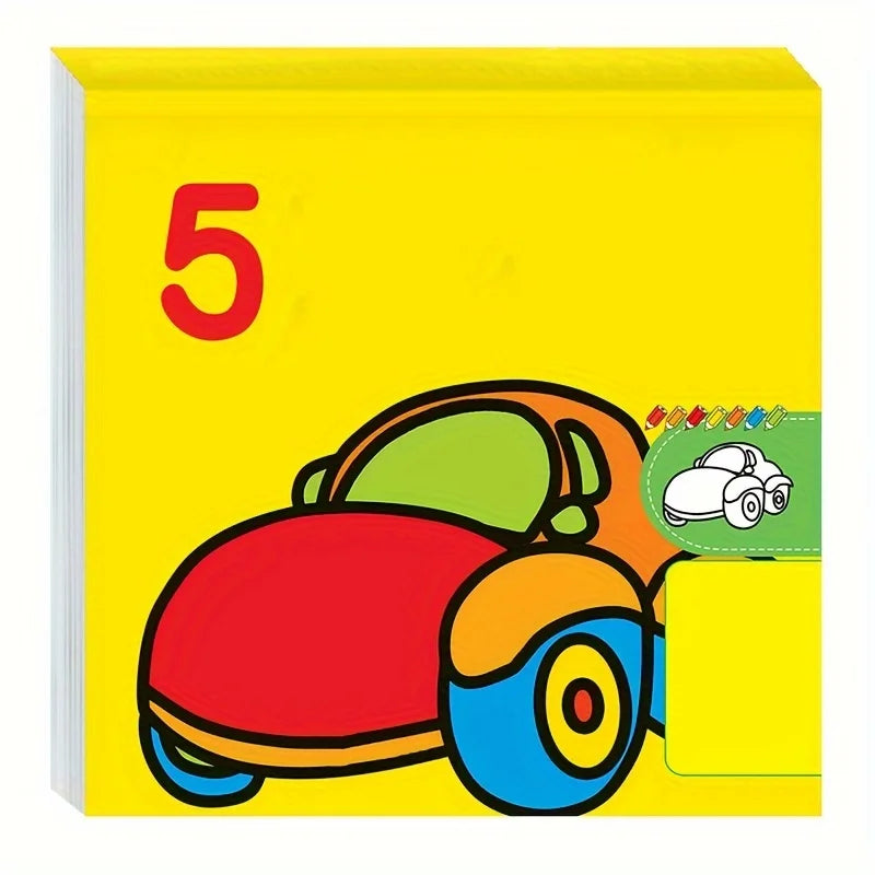 Livro de colorir com 160 páginas de pintura e grafite para aprender arte, pintura, iluminação e melhorar a capacidade de compreensão