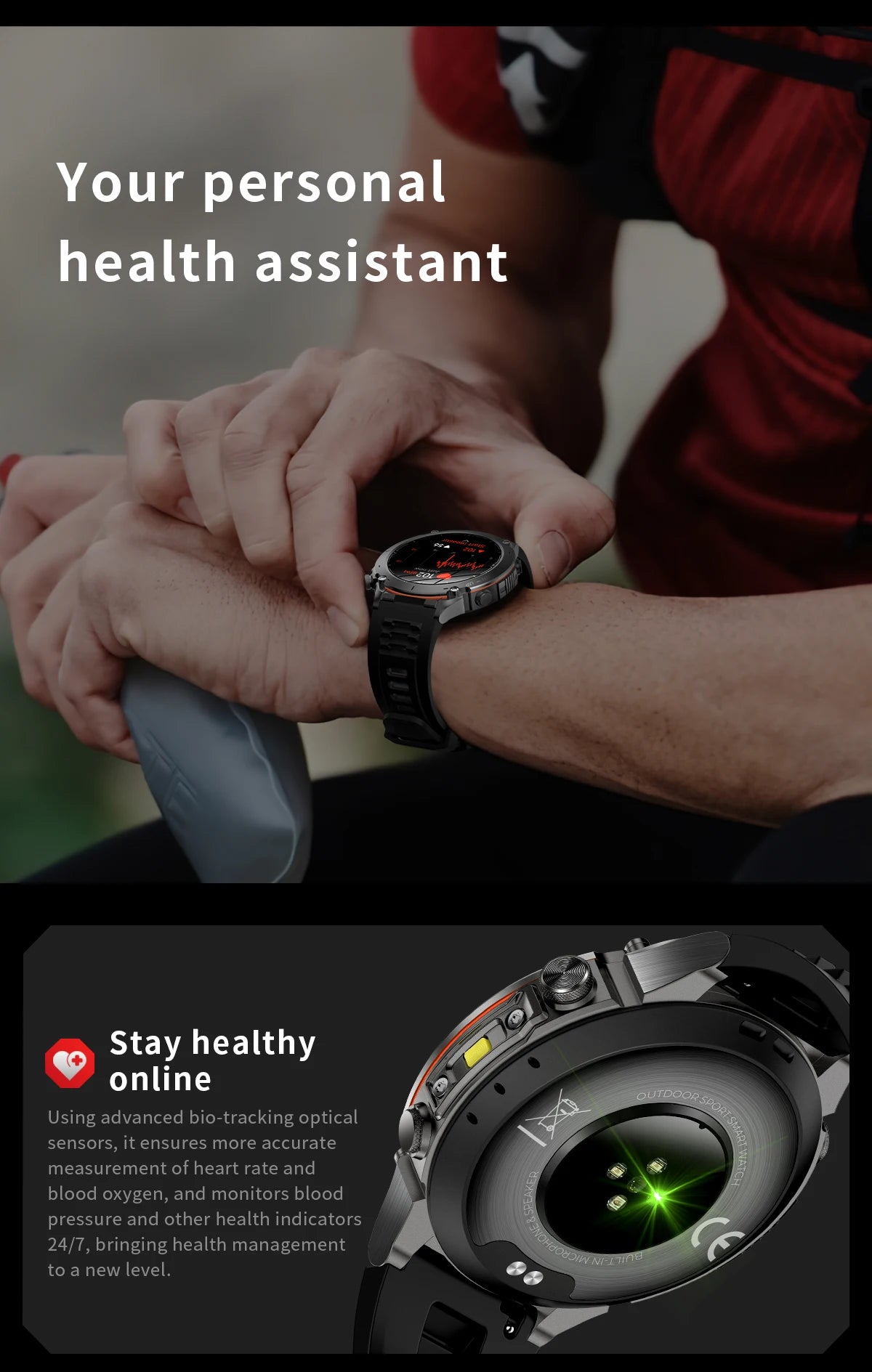 Novo relógio inteligente Xiaomi IOS Ultra GPS 2025, à prova d'água, 10ATM, com bússola GNSS de banda dupla integrada, esportivo militar, masculino, pulseira de natação