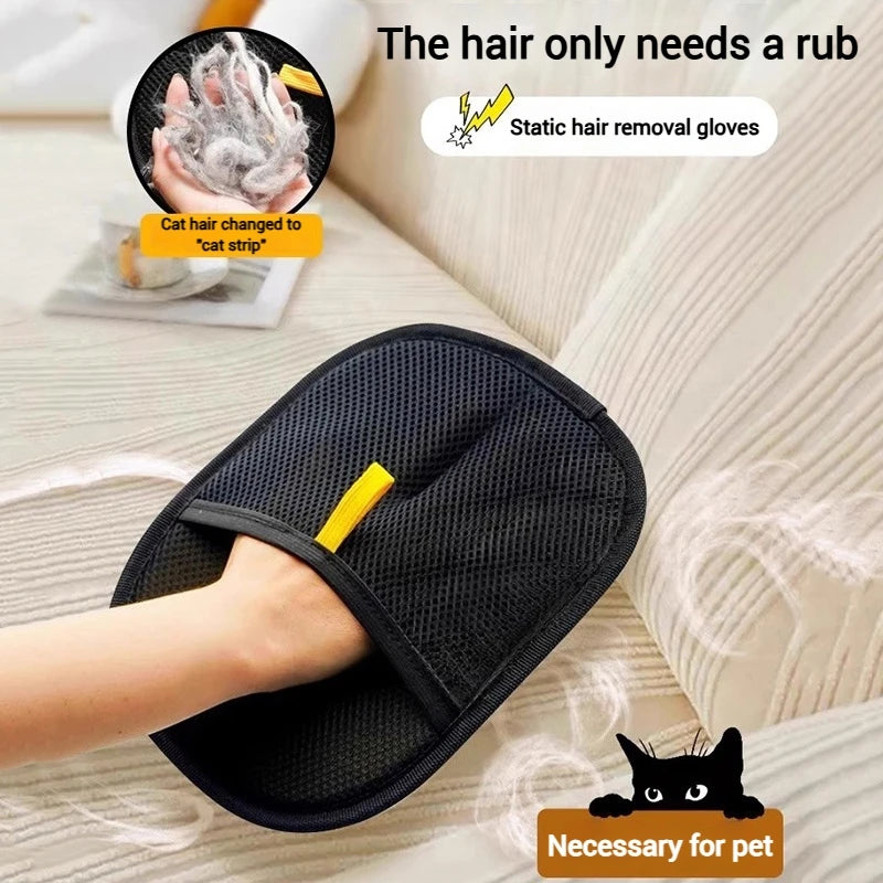 Luvas para limpeza de pelos de animais de estimação, 1 a 5 peças, removedor de pelos de animais de estimação, luvas para limpeza de pelos de cães e gatos, ferramenta de limpeza de pelos de animais de estimação, luvas para pelos de animais de estimação