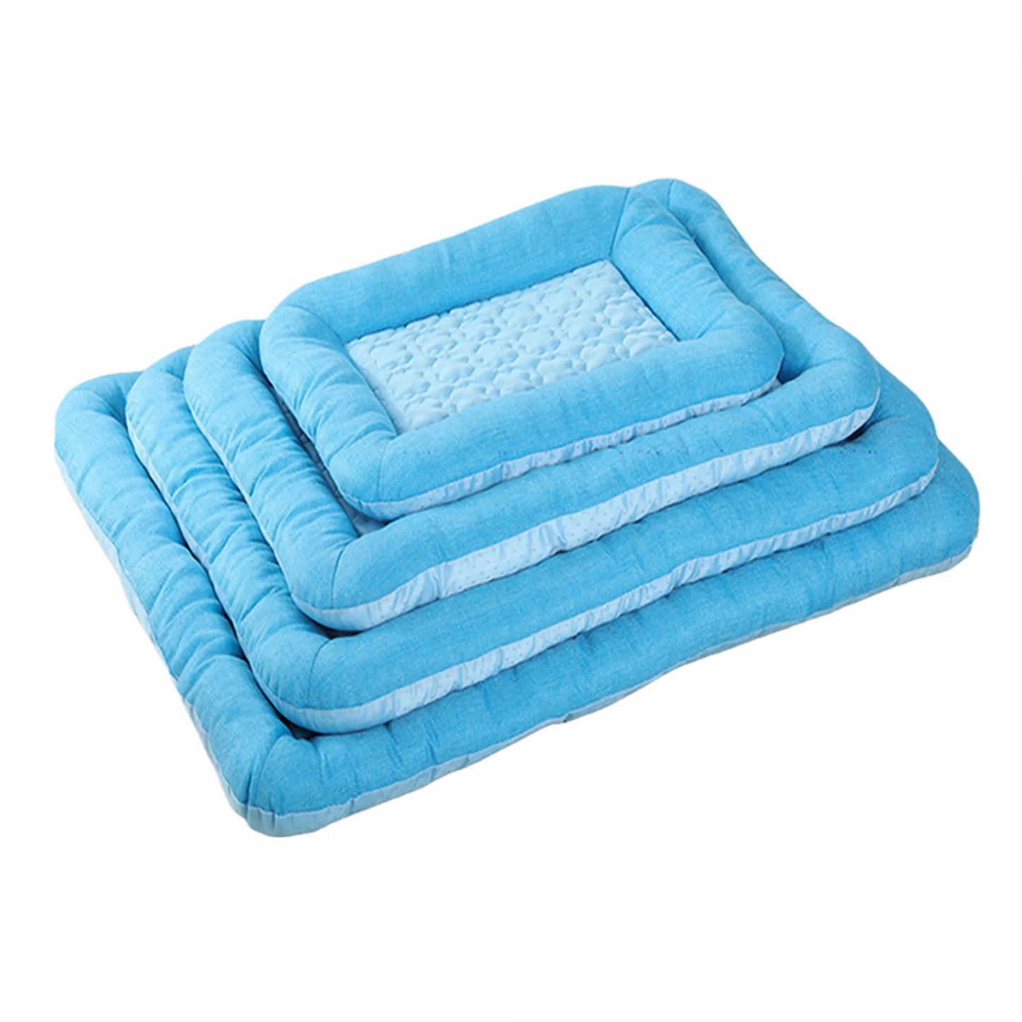 Tapete refrescante para animais de estimação, tapete respirável para dormir em cães e gatos, almofada para animais de estimação lavável e auto-refrescante para animais de estimação de pequeno e médio porte