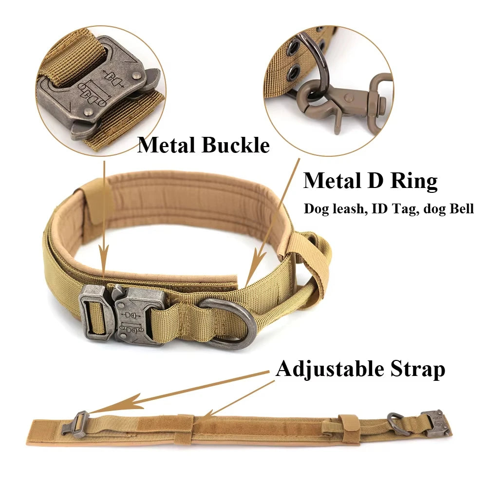 Conjunto de peitoral e guia para cães grandes, colete de treinamento para pastor alemão malinois, colete e coleira para cães de médio e grande porte