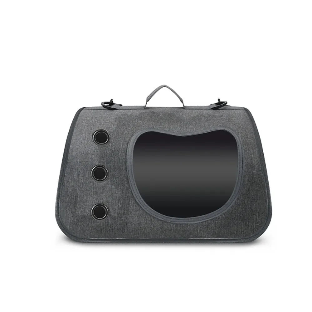 Bolsa de transporte portátil para gatos, bolsa dobrável para gatos, bolsa de ombro respirável para cães pequenos, gatos, bolsa de transporte para cães e gatos