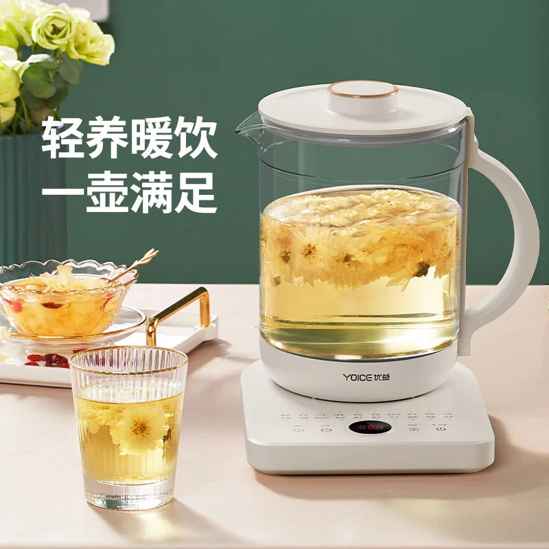 1L Multifuncional Máquina de Chá de Ervas Chaleira Elétrica Home Stewing Cooking Flower Medicine Pot Fervente Atacado