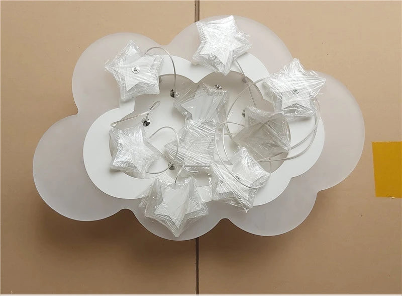 Kids Room Light Fixture Lamp For Children Kids Lamp For Bedroom Chandelier Kids Led Star Roof Light Kids Children Room Led Light
