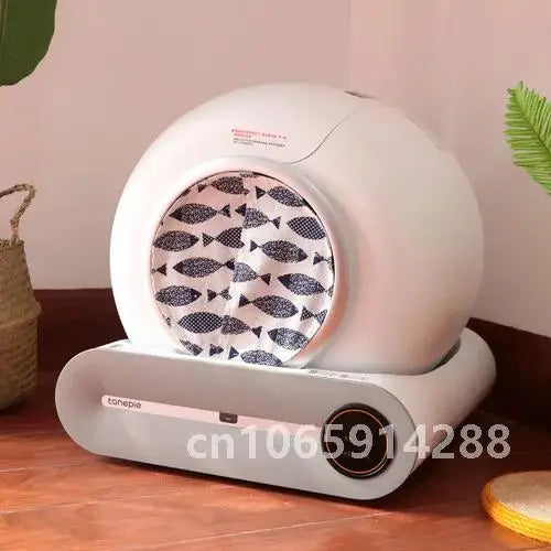 Cortina de porta à prova de odores e poeira para bacia de gato, combinando com cortinas para caixa de areia automática TONEPIE PETREE, produtos para animais de estimação
