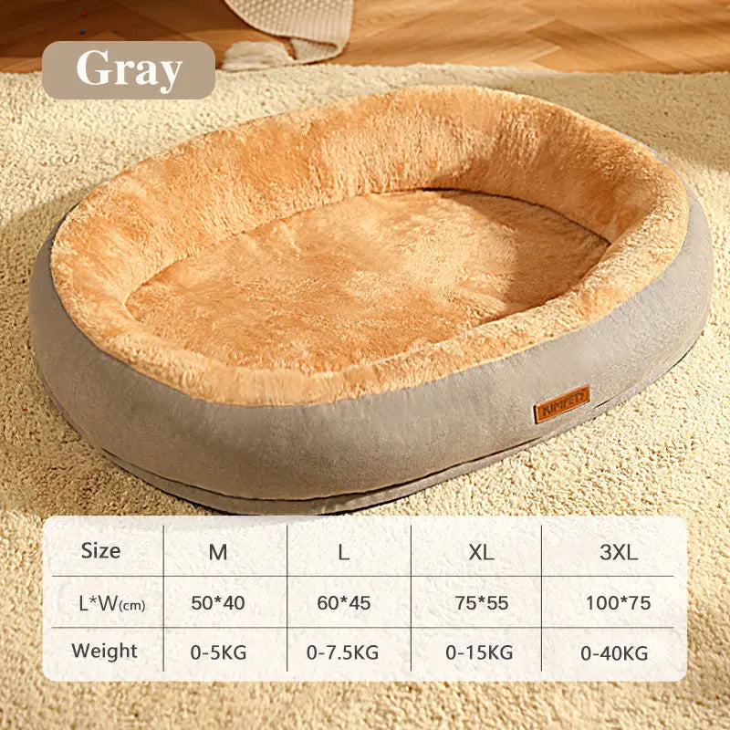 Pet Dog Bed Sofa Cat Warm Soft and Comfortable Sleeping Bed with Non-slip Design Portable Detachable Washable Pet Dog Bed Sofa