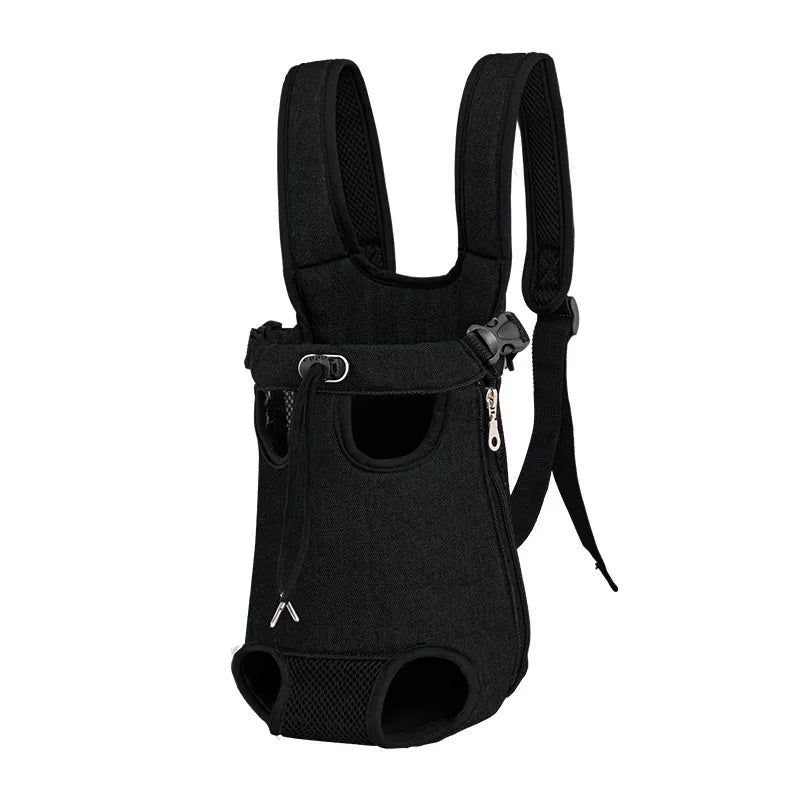 Bolsa de transporte ajustável para gatos, mochila de ombro duplo para animais de estimação, bolsa portátil para viagens ao ar livre, acampamento, caminhada, bolsa para gatos e cachorros