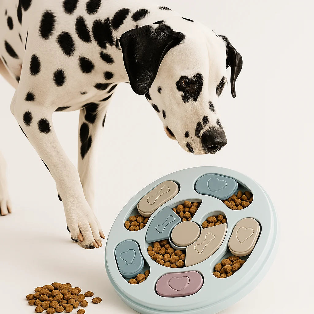 Brinquedos para animais de estimação, gatos e cães, alívio do tédio, pratos de alimentação, tigelas de comida lenta, treinamento cerebral interativo, equipamentos de alimentação