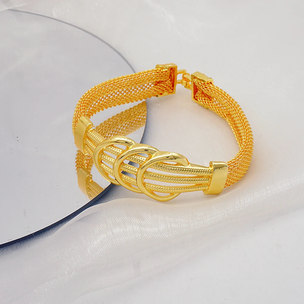 Conjuntos de joias finas 2023 para mulheres, presentes de casamento, colar, pulseira, brincos, anel, joias com contas africanas