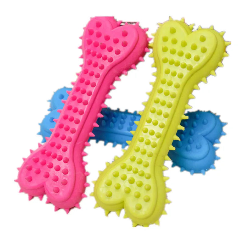Brinquedos para animais de estimação para cães pequenos Brinquedo de borracha resistente a mordidas para cães Brinquedos para limpeza dos dentes Brinquedos de treinamento para mastigar Suprimentos para animais de estimação Filhotes