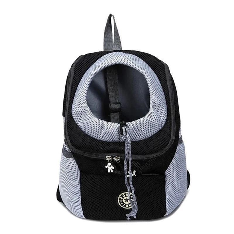 Mochila para transporte de cães de estimação, bolsa portátil para transporte de cães, mochila para transporte de cães, bolsa de ombro duplo para viagem, conjunto de viagem para cães