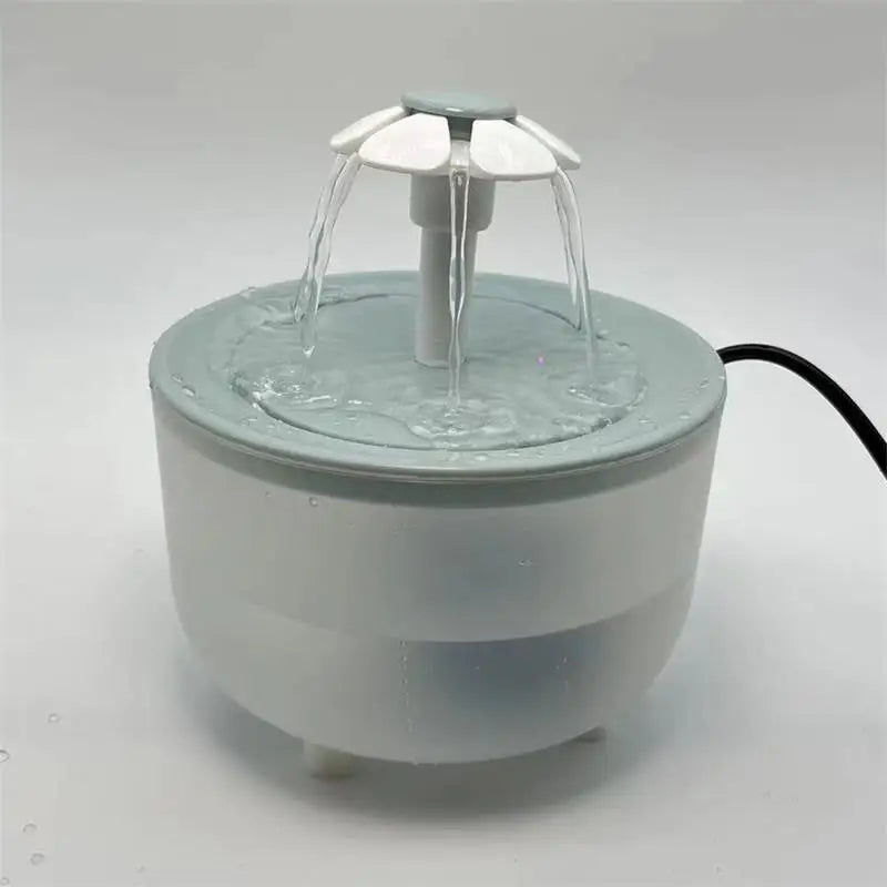 Bebedouro elétrico para gatos com filtro automático USB, tigela de 1200 ml, recirculador, filtro, dispensador de água para gatos