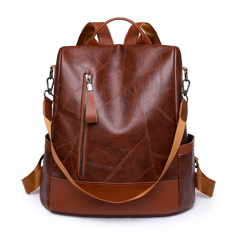 Mochila feminina da moda, bolsa de ombro, bolsa de viagem multifuncional, bolsa de mão, bolsa de mão, adequada para diferentes cenários