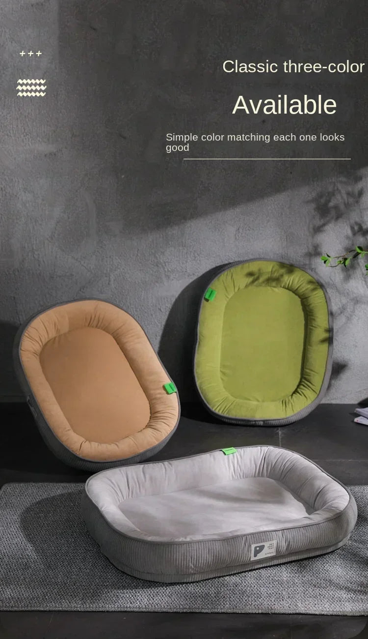 1PC Winter Warm Dog Bed Soft Memory Foam Pet Sleeping Mat for Small Medium Dogs Cats Removable Non-slip Dog Kennel Pet Supplies