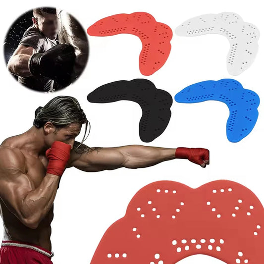 Protetor de dentes para atletas de boxe, 1 peça, boxe, MMA, rúgbi, basquete, futebol, hóquei