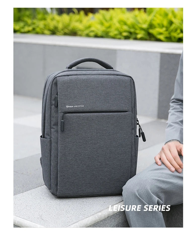 Mochila para laptop 40L durável de 17 polegadas para homens e mulheres com porta de carregador USB e capa para bagagem, bolsa resistente para faculdade para Macbook