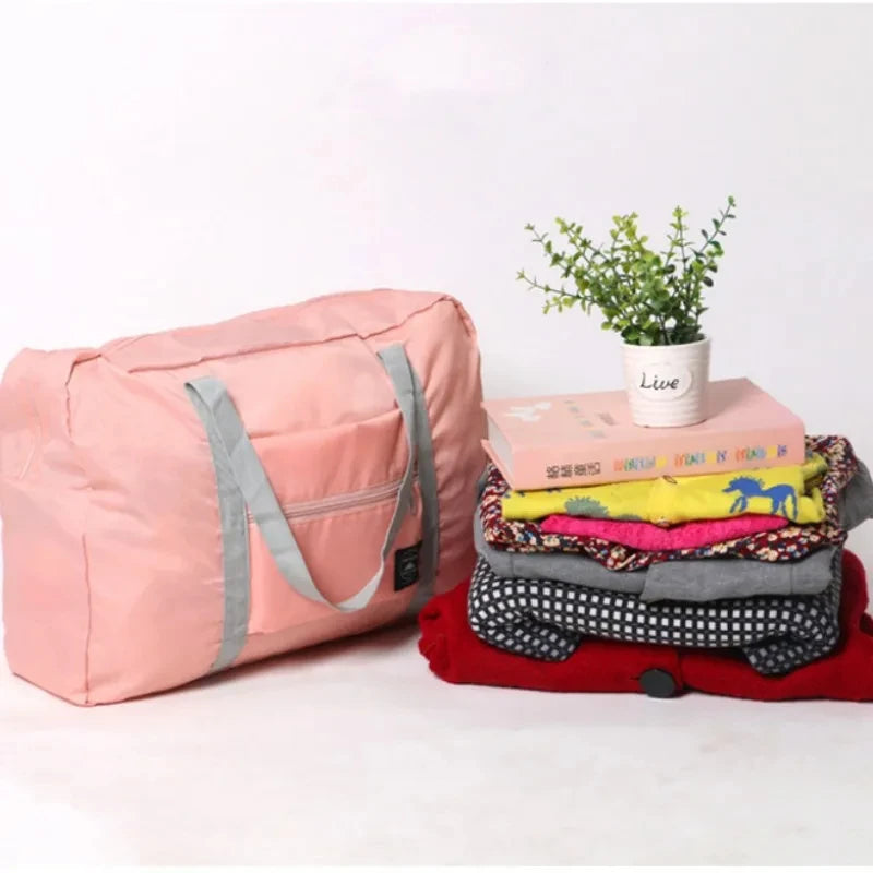 1 peça Bolsa de viagem de grande capacidade para bolsa de fim de semana Unsiex Bolsa de mão para viagem Dropshipping