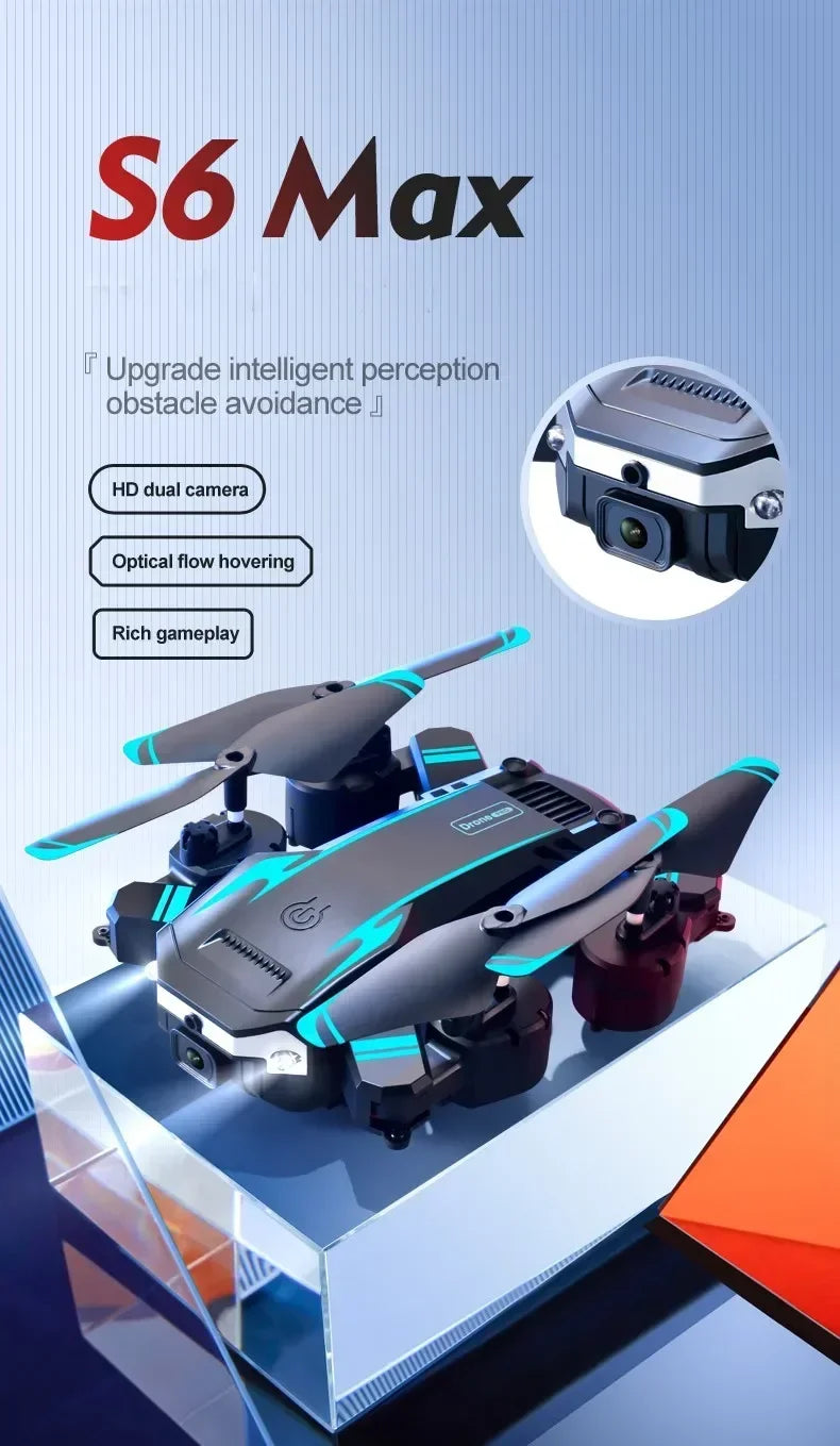 Drone GPS 5G 8K profissional 4K com câmera dupla, fotografia aérea, prevenção de obstáculos, quadricóptero, helicóptero, brinquedos, presentes