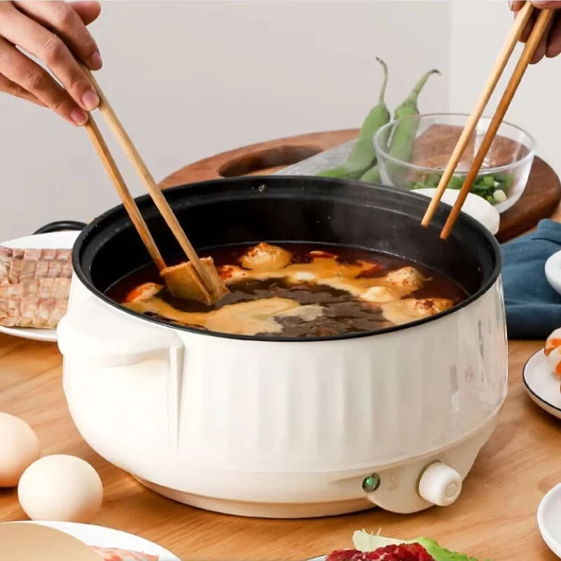 Panela elétrica multicooker de 220 V, camada única/dupla, 1 a 2 pessoas, panela antiaderente doméstica, panela de arroz, utensílios de cozinha