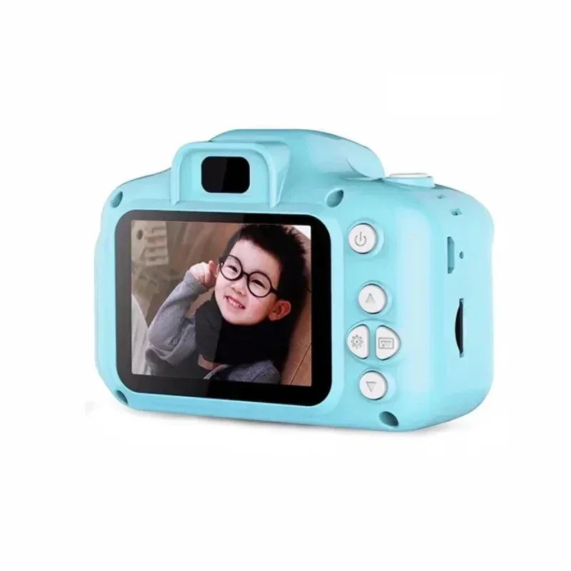 X2 Mini Câmera Digital Infantil Pode Tirar Fotos e Vídeos Linda Câmera Pequena Fotografia Presente de Aniversário para Crianças Brinquedos para Crianças