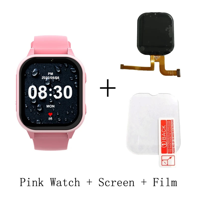 Relógio inteligente infantil Wonlex 4G SOS GPS WiFi Relógio de pulso Whatsapp KT19Pro Android 8.1 com câmera de chamada de vídeo Monitor Smartwatch infantil