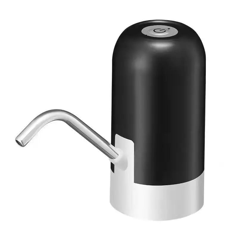 Dispositivo elétrico de bombeamento automático de água com luz LED azul, recarregável, portátil, sem fio, com carregamento USB
