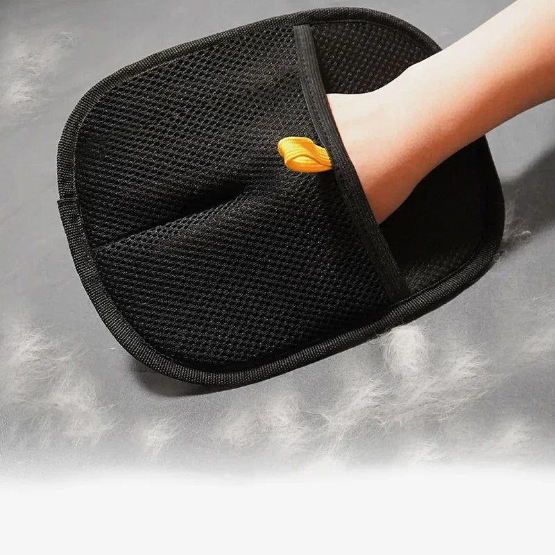 Luvas de remoção de pelos eletrostáticos para animais de estimação, escova de remoção de pelos de gato, luvas adesivas, pente para gatos, luva de limpeza e remoção de pelos