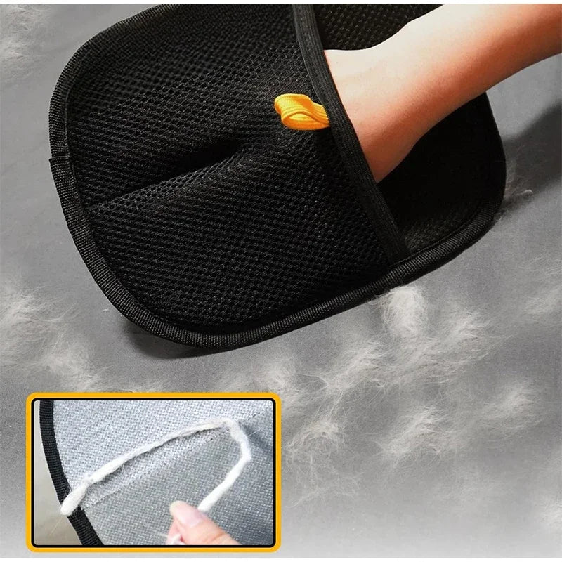 Luvas de remoção de pelos eletrostáticos para animais de estimação, escova de remoção de pelos de gato, luvas adesivas, pente para gatos, luva de limpeza e remoção de pelos