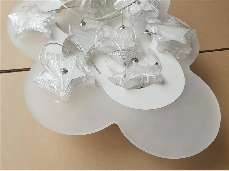 Kids Room Light Fixture Lamp For Children Kids Lamp For Bedroom Chandelier Kids Led Star Roof Light Kids Children Room Led Light