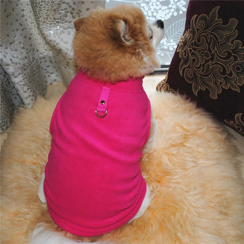 Colete de lã europeu americano quente para outono e inverno para animais de estimação, fantasia para cães e gatos, casaco fashion para filhotes, roupas respiráveis