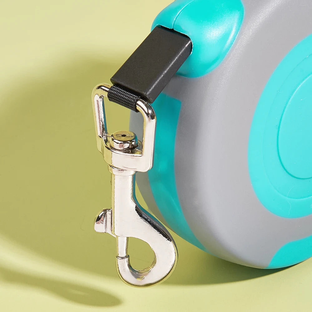 Coleira de nylon forte para cães de 3m e 5m, retrátil automática e durável para cães pequenos, médios e grandes, suprimentos para animais de estimação Yorkshire