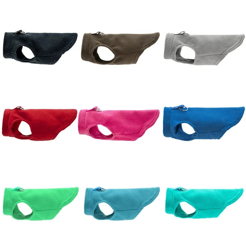 Roupas de lã macia para cães pequenos, filhotes, gatos, coletes, roupas para chihuahua, jaqueta de buldogue francês, casacos pug, atacado