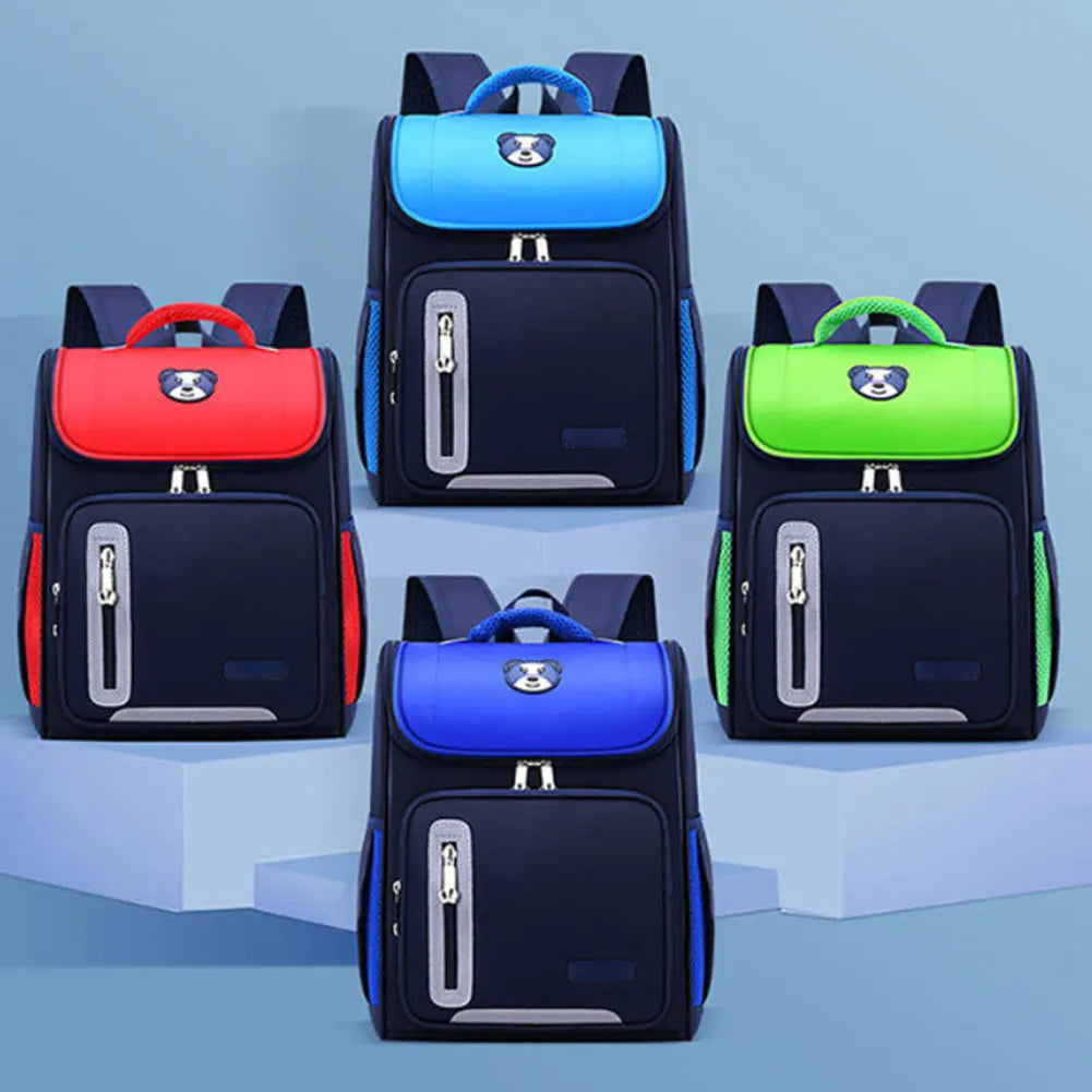 Novas mochilas escolares infantis 2024, mochilas escolares refletivas da moda, elegantes, portáteis e versáteis, mochilas escolares infantis para a escola