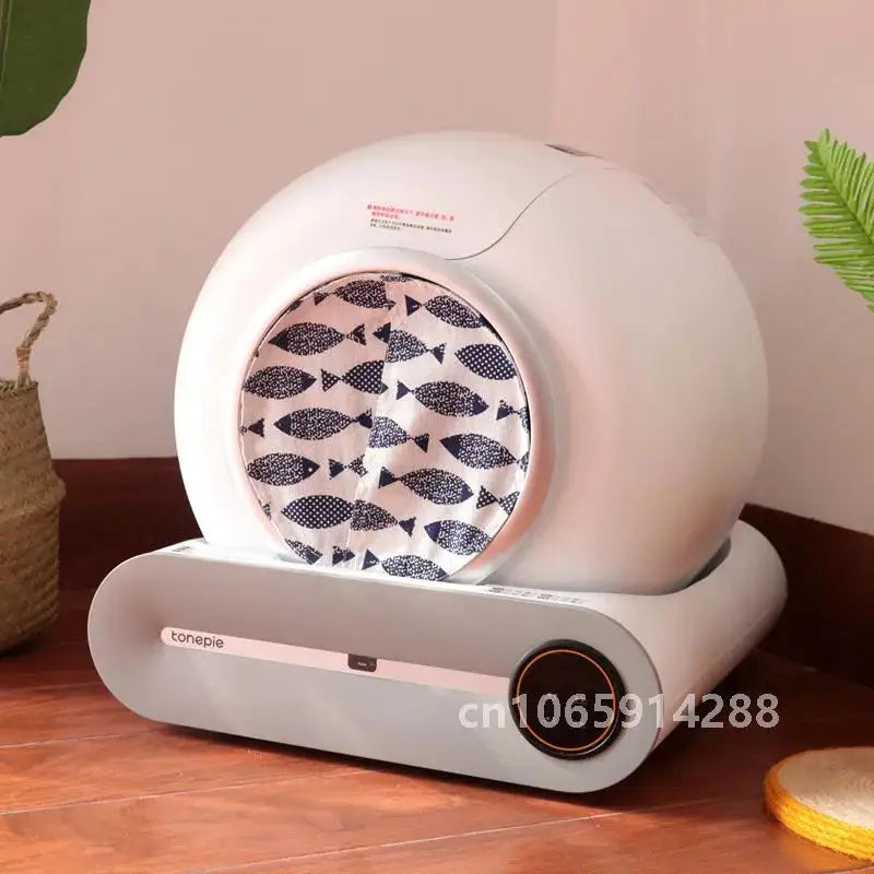 Cortina de porta à prova de odores e poeira para bacia de gato, combinando com cortinas para caixa de areia automática TONEPIE PETREE, produtos para animais de estimação