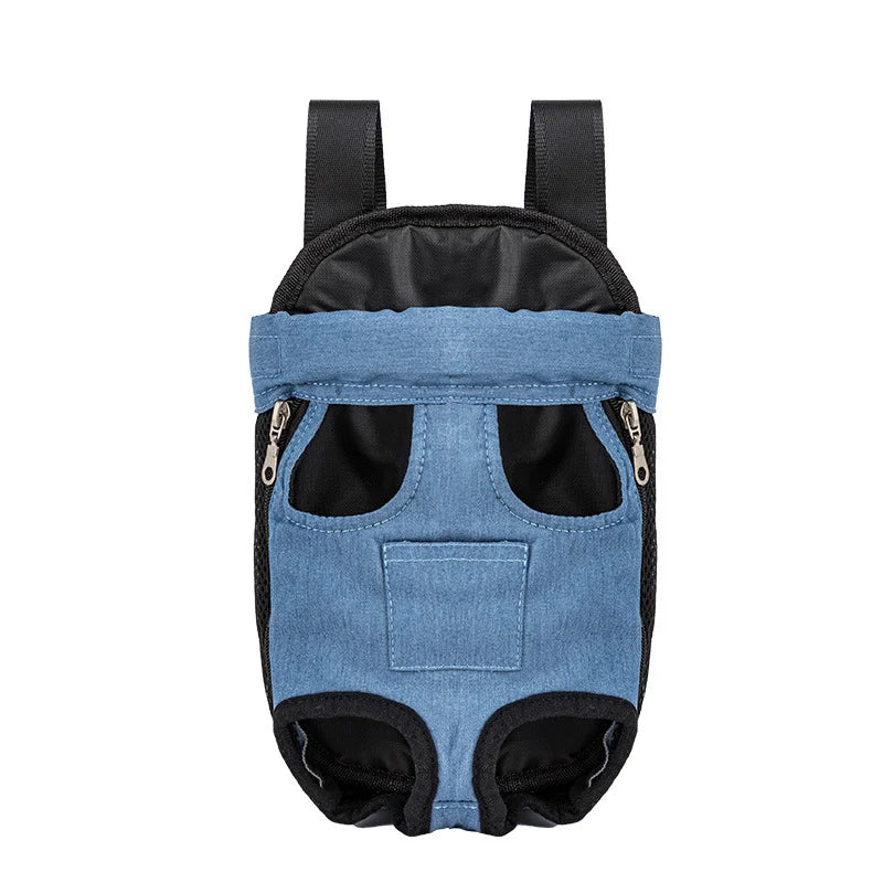 Bolsa de transporte ajustável para gatos, mochila de ombro duplo para animais de estimação, bolsa portátil para viagens ao ar livre, acampamento, caminhada, bolsa para gatos e cachorros