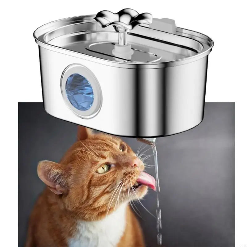 G92C 2.6L Dispensador Automático de Água para Animais de Estimação Bebedouro para Cães e Gatos